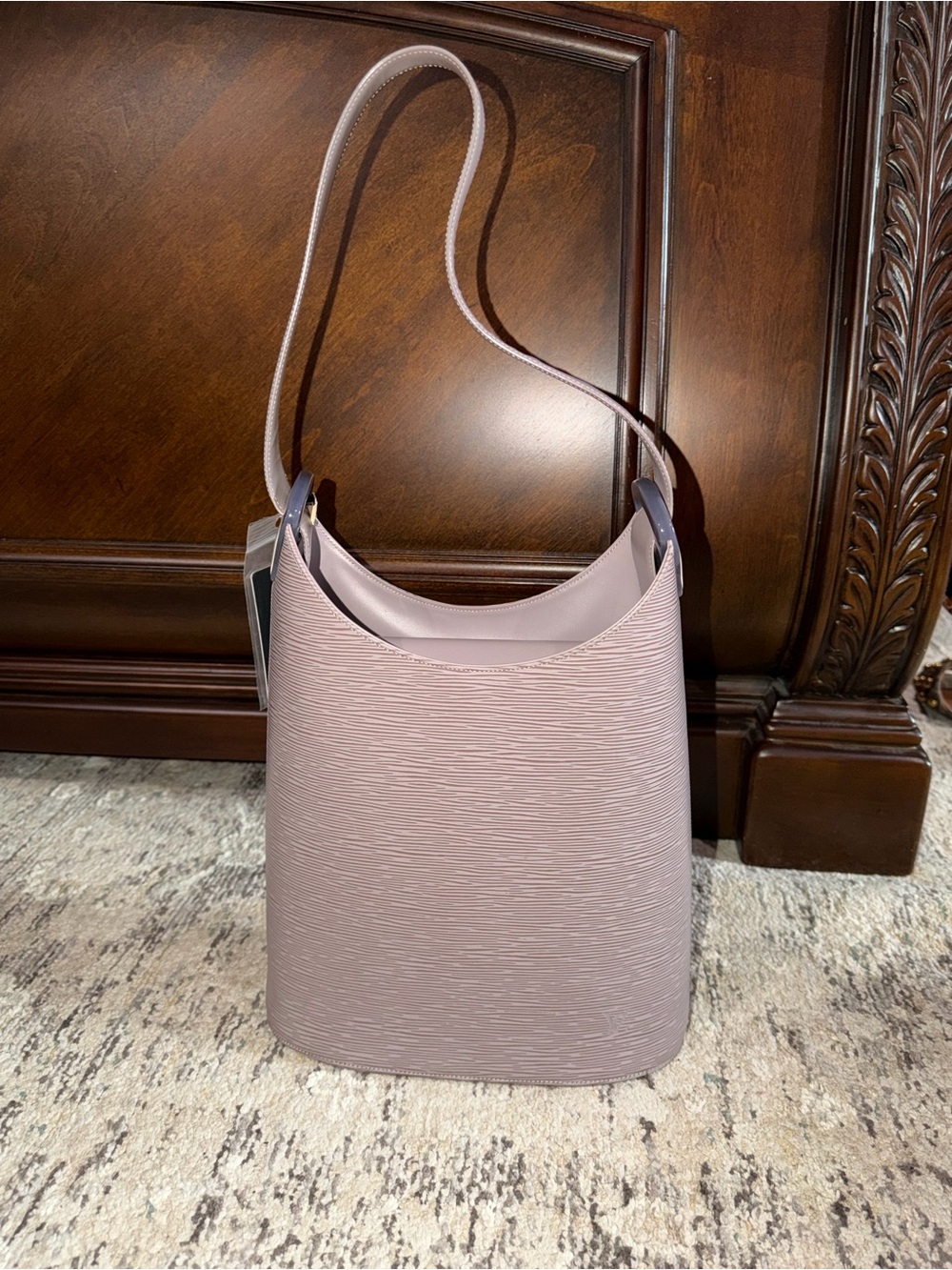 Louis Vuitton Grey Epi Verseau bag